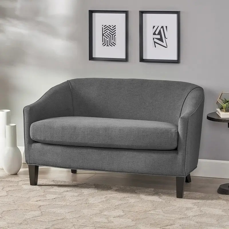 Justine Fabric Loveseat by Christopher Knight Home