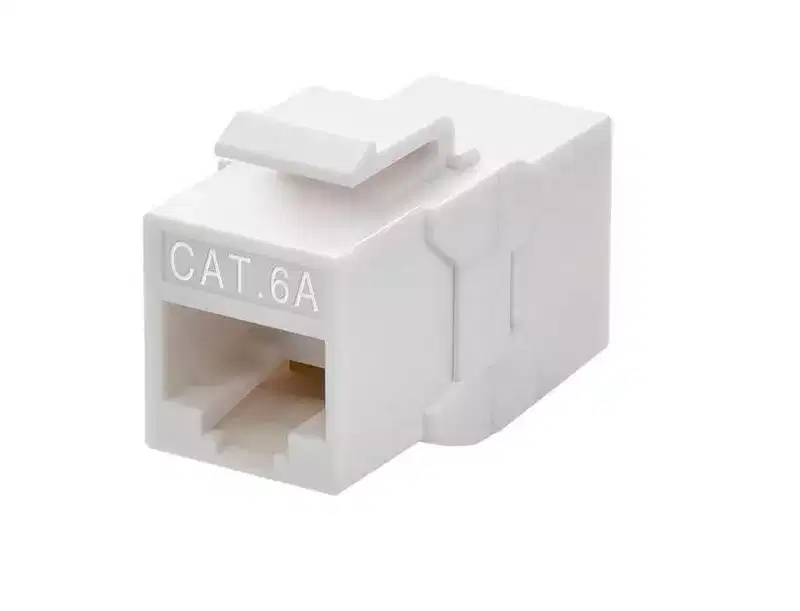 Monoprice Cat6A UTP Keystone In-Line Coupler RJ45 for Longer Patch Cable