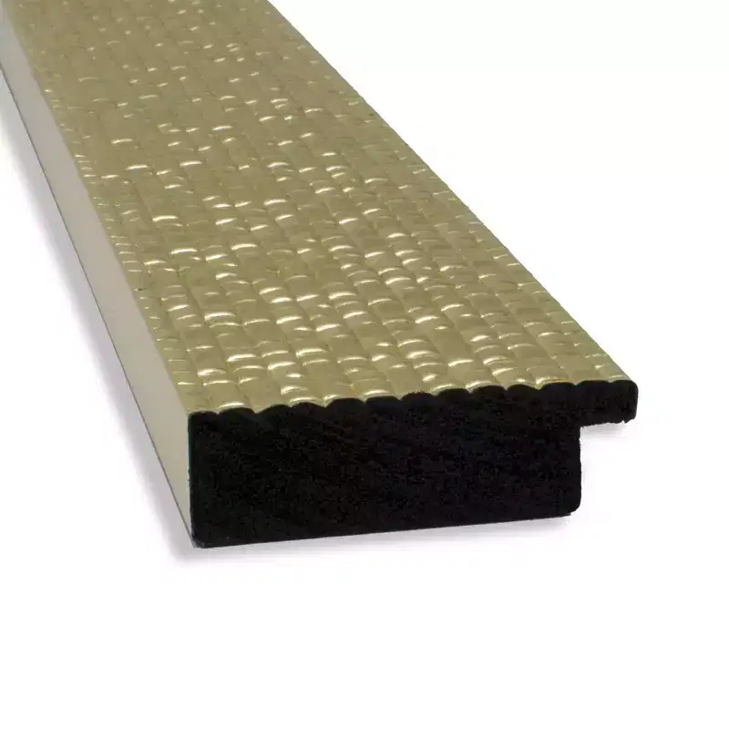 42 x 31 Non-Beveled Mosaic Bathroom Wall Mirror Gold - Amanti Art: Polystyrene Frame, Wall Mount