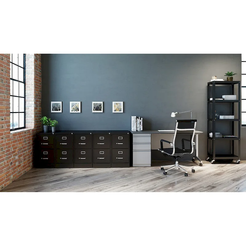 Commercial 22-Inch Deep 2-Drawer Letter Vertical File Cabinet