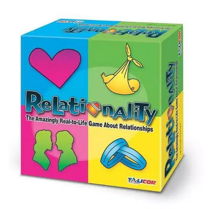 Talicor Relationality Board Game  Interactive Relationship & Conversation Starter for Couples, Families, and Teens