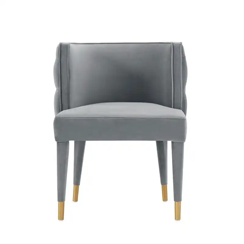 Modern Maya Tufted Velvet Dining Chair