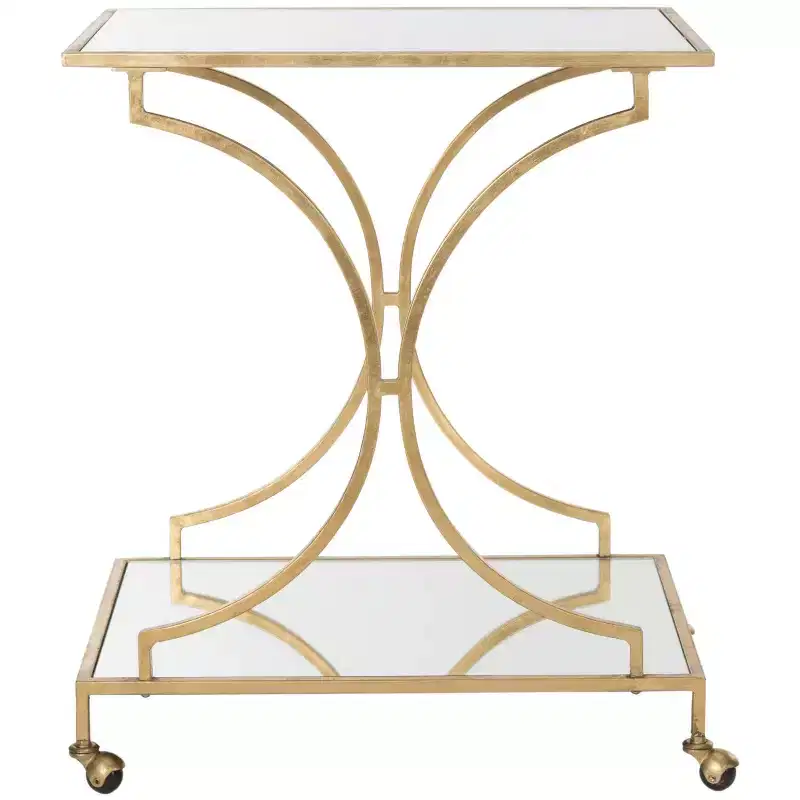 Ignatius Bar Cart - FOX2555 - Safavieh