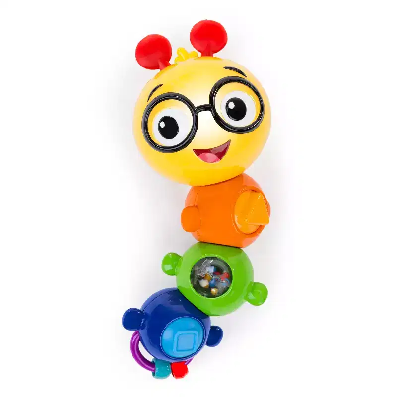 Baby Einstein Twist-a-Pal Cal Sensory Toy - 6-36m: Fine Motor Skills, Baby and Toddler Learning, Plastic