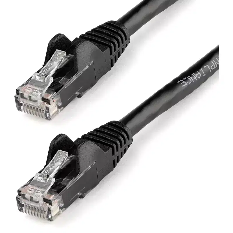 StarTech.com Cat 6 Patch Cable - N6PATCH5BK - Data and Networking Cables
