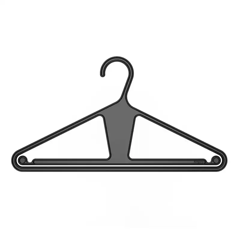 Kangaroo Hangers 30ct Original Clothes Hangers - Charcoal