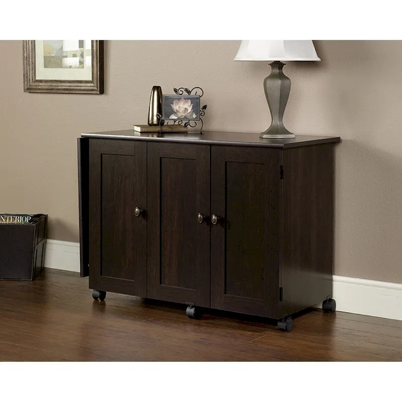 Collection Easy Rolling Sewing and Craft Table/Cart