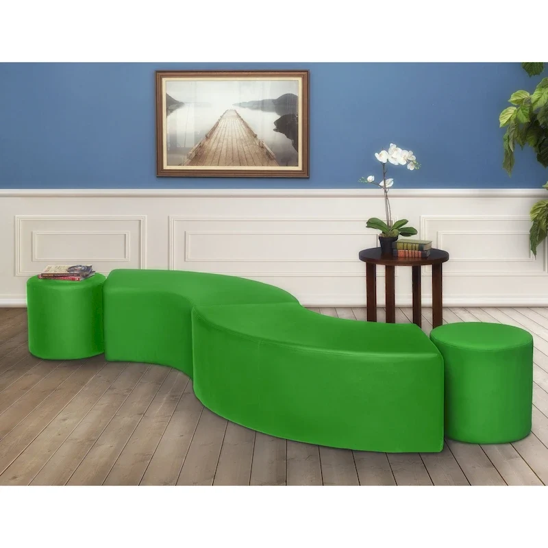 Logan Round Ottoman (Set of 2)