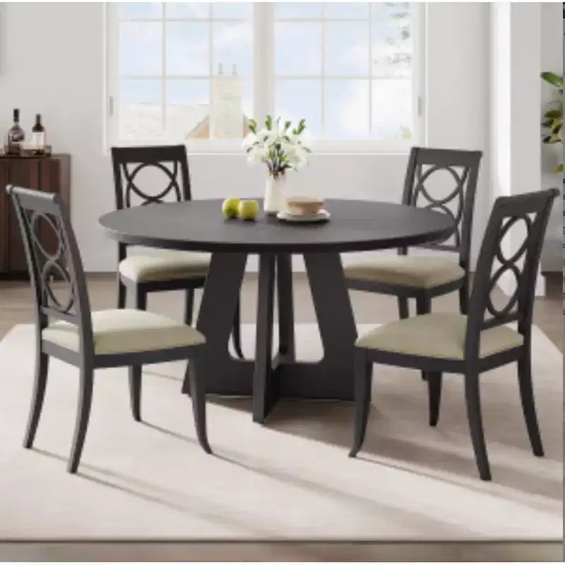 Round MDF Dining Table -Finish