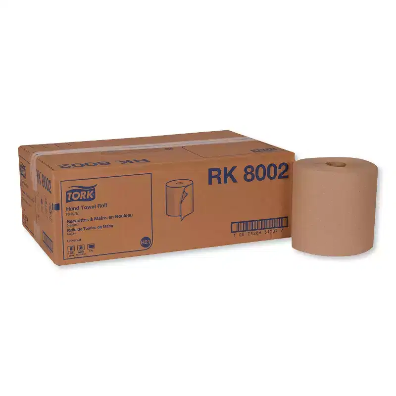 Tork Universal Hand Towel Roll, 1-Ply, 7.88 x 800 ft, Natural, 6 Rolls/Carton