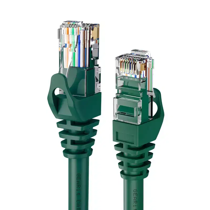 GEARit Flexible Soft Boot Cat6 Ethernet Patch Cable, Green