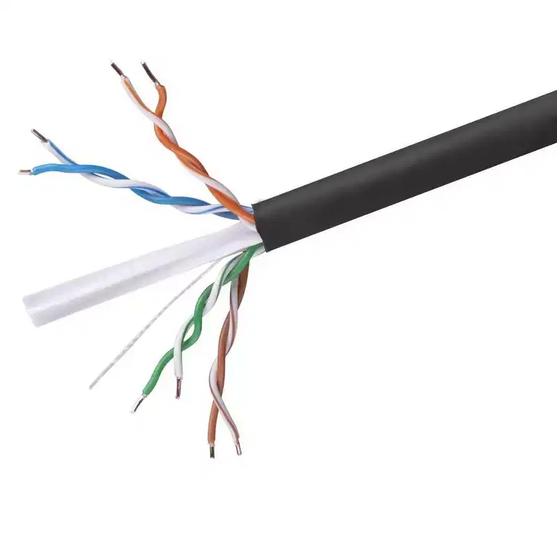 Monoprice Cat6 Ethernet Bulk Cable - 500 Feet - Black, Solid, 550MHz, UTP, CMR, Riser-Rated, Pure Bare Copper Wire, 23AWG (UL)(TAA)