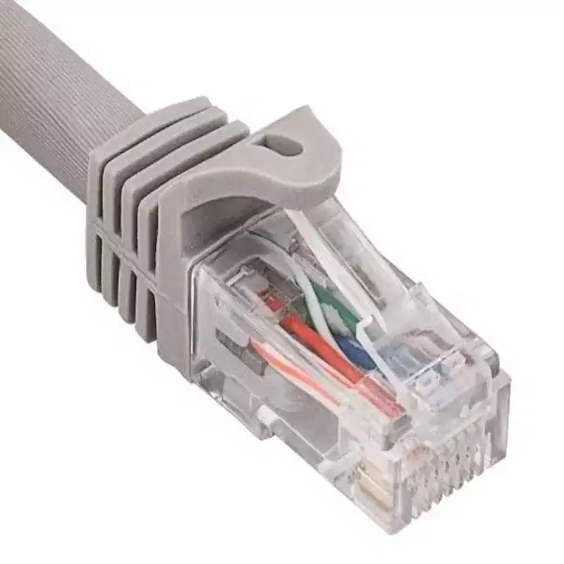 SANOXY Cables and Adapters; 35ft Cat6a 600 MHz UTP Snagless Ethernet Network Patch Cable, Gray