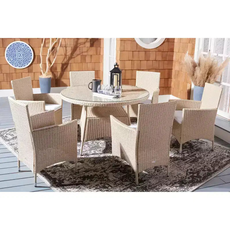 Challe Dining Set - Indoor/Outdoor - PAT7702 - Safavieh