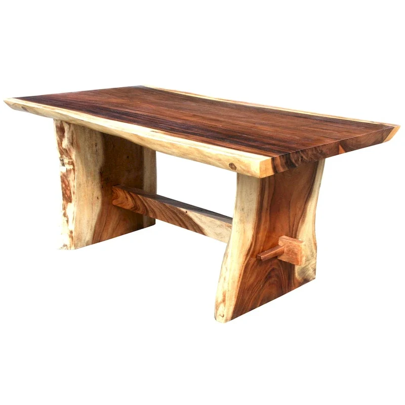 Suar Live Edge Unique Slab Dining Table - 71 (Table Only)