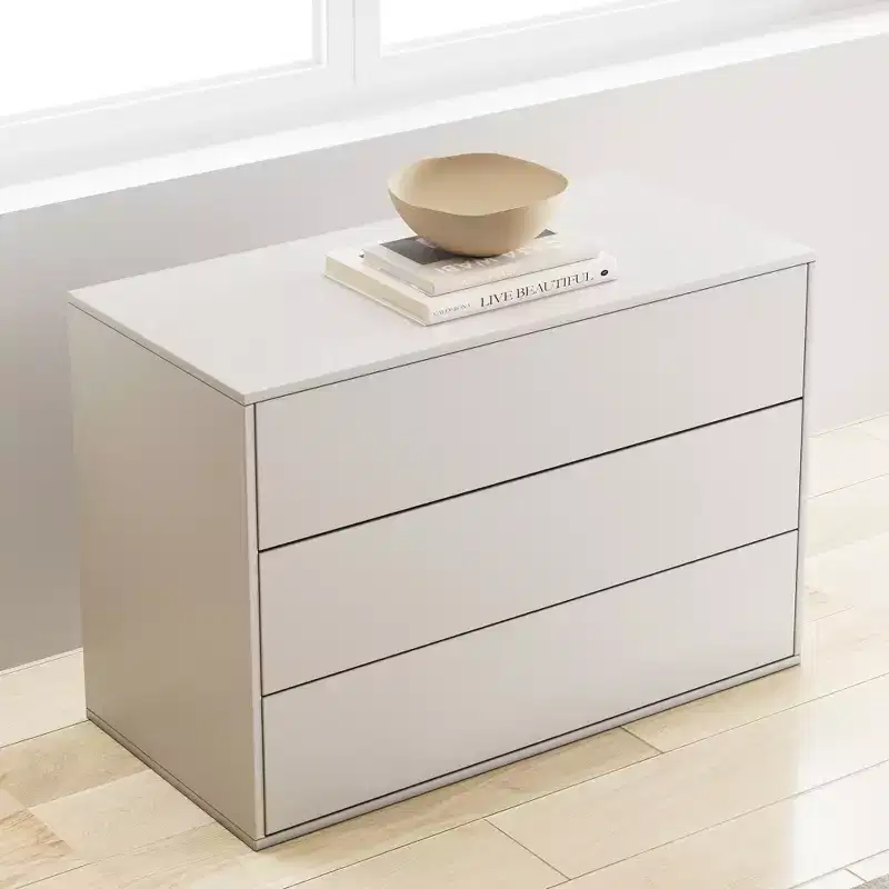 Modern 3-Drawer Dressing Table | Bedroom & Living Room | Wooden Drawer Cabinet