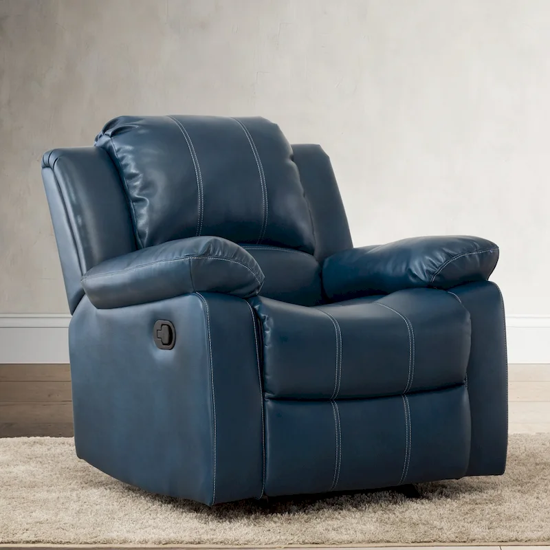 Charlotte Leather Gel Recliner For Living Room