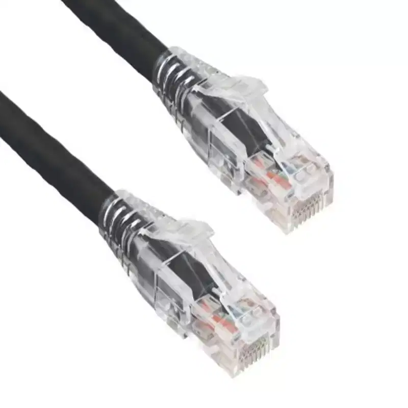SANOXY Cables and Adapters; 15ft Cat6 550 MHz UTP Ethernet Network Patch Cable with Clear Snagless Boot, Black
