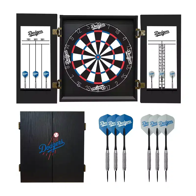 MLB Los Angeles Dodgers Fan's Choice Dartboard Set