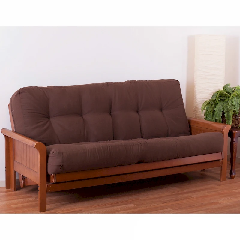 9-inch Thick Twill Futon Mattress (Twin, Full, or Queen)