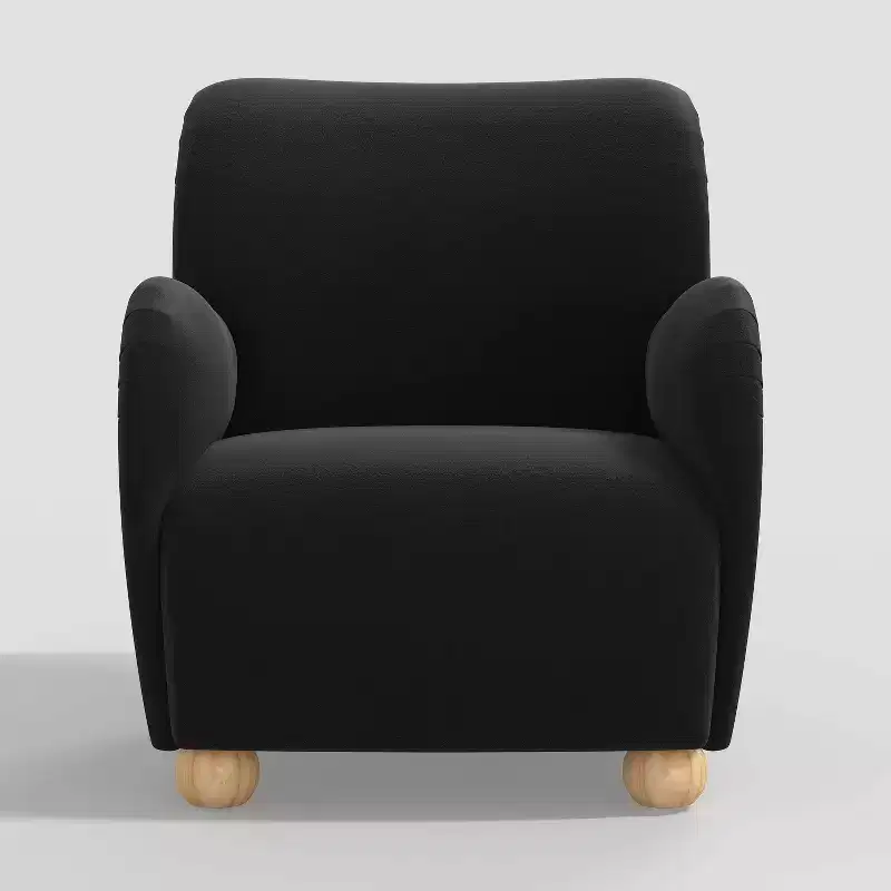 Rumi Armchair in Velvet - Threshold