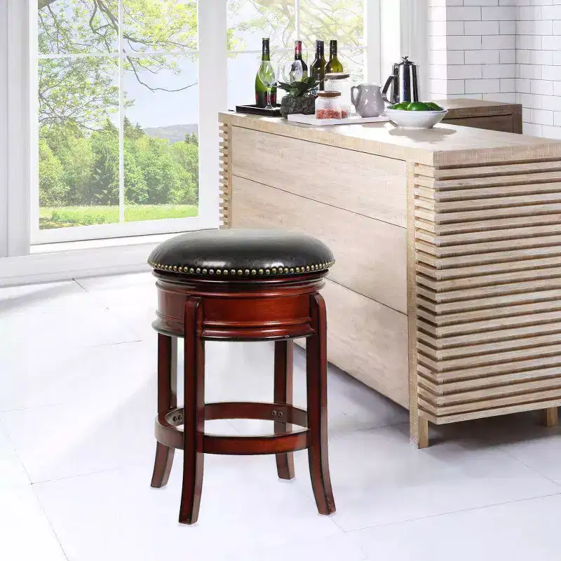 Brandy Round Swivel Counter Stool, Seats 1