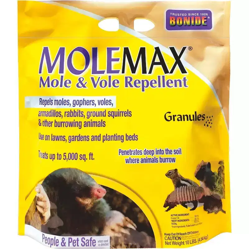 Bonide Molemax Mole & Vole Repellent 10lb Granules