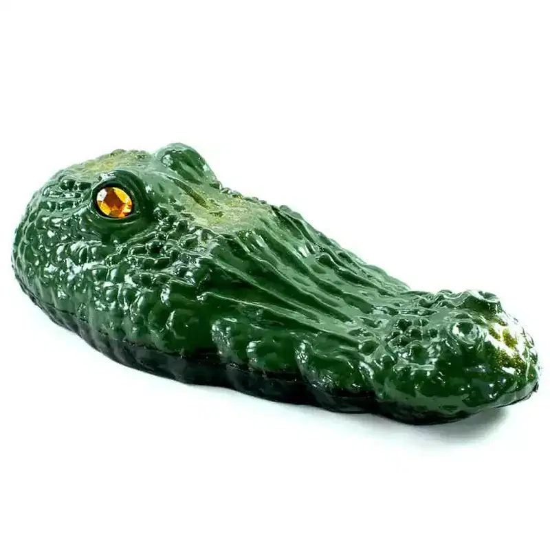 Bird-X Gator Guard Decoy: Outdoor Pest Deterrent, No Assembly, Effective Bird Control, Chipmunk Barrier