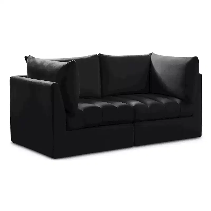 Meridian Furniture Jacob Velvet Modular Sofa