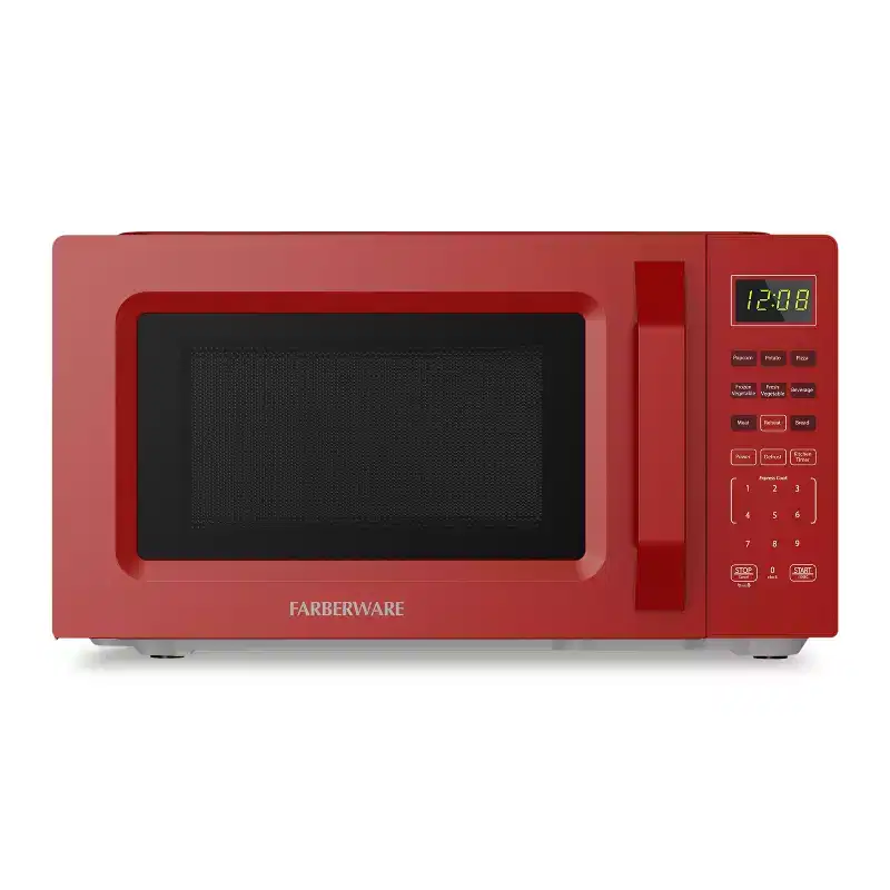 Farberware 700-Watt Compact Countertop Microwave Oven  0.7 Cu. Ft.