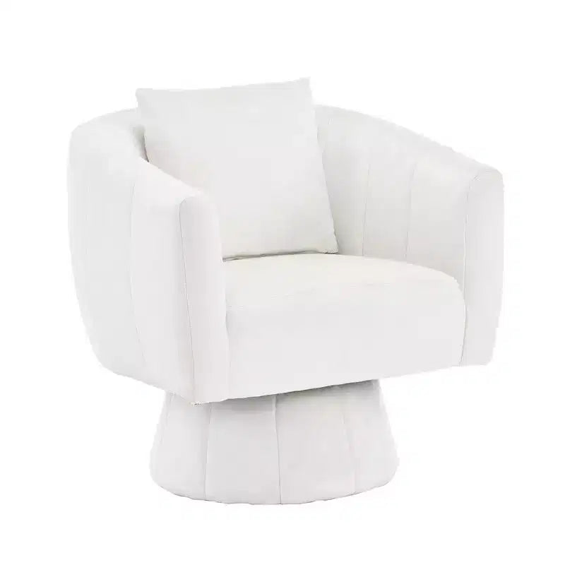 Upholstered Swivel Accent Chair