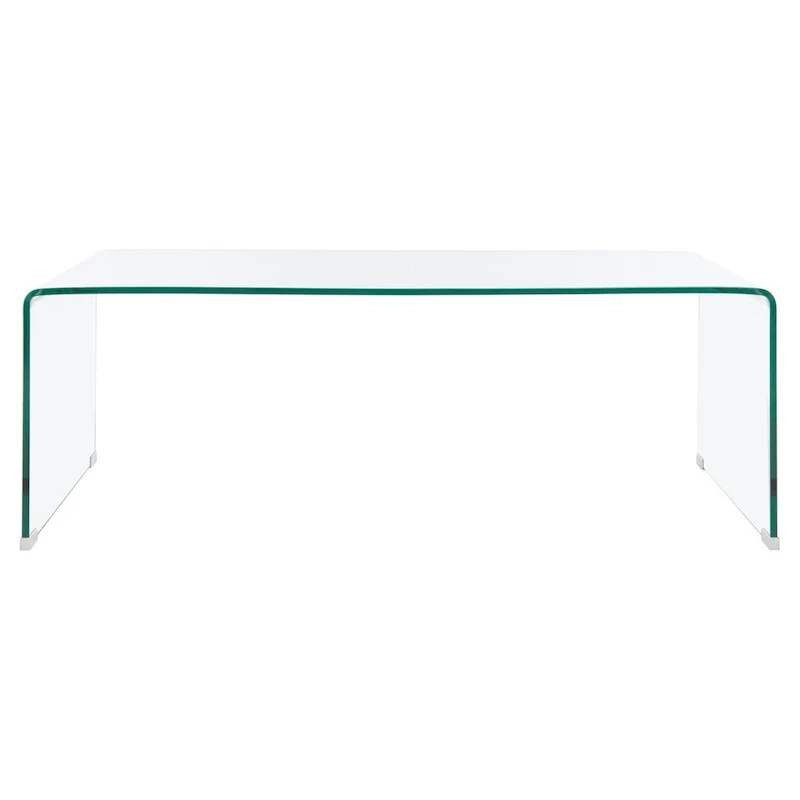 Clear Tempered Glass Coffee Table