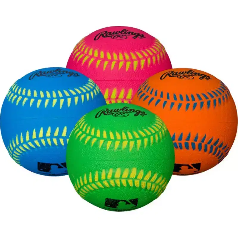 Rawlings Neon Sponge Baseball Training Ball