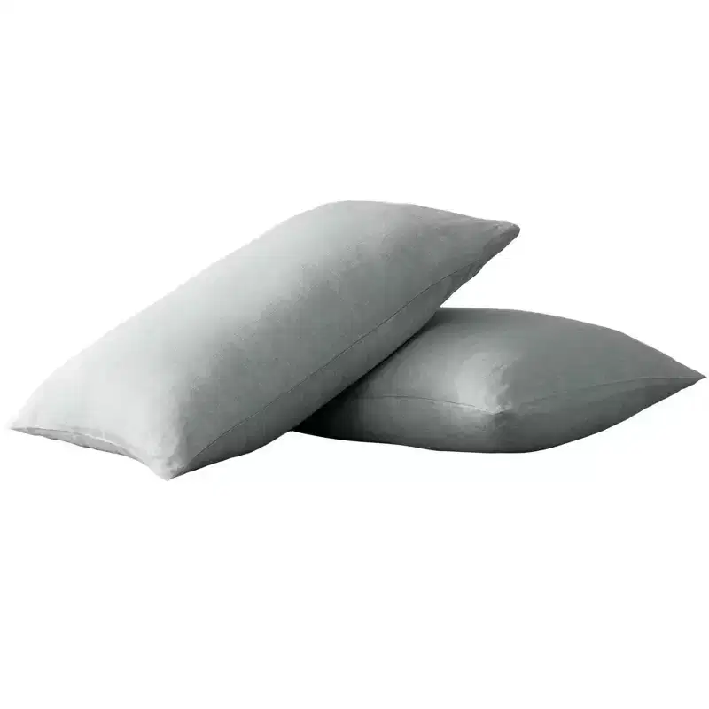Set of Two Linen Pillowcases