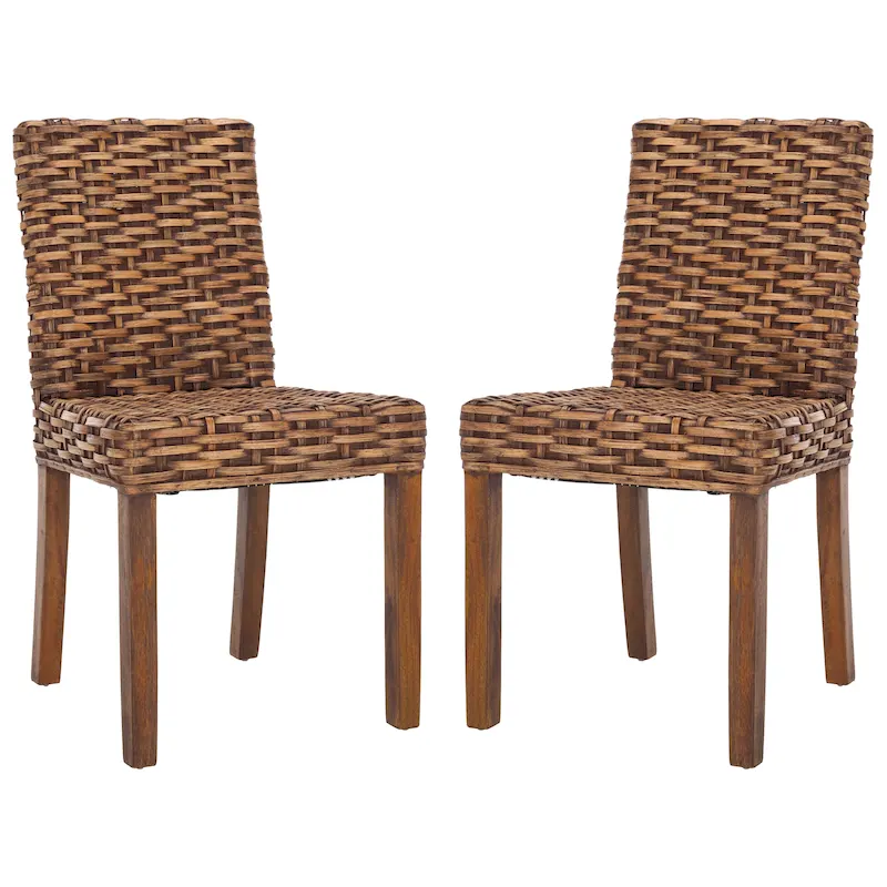 Luana Dining Unfinished Natural Wicker Dining Chair