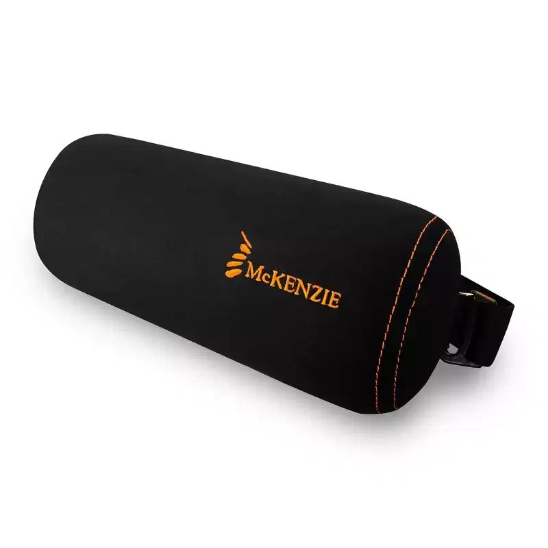 OPTP The Original McKenzie Signature Lumbar Roll  Premium Made Lumbar Pillow, Firm Lower Back Support for Chair and Lumbar Support for Car