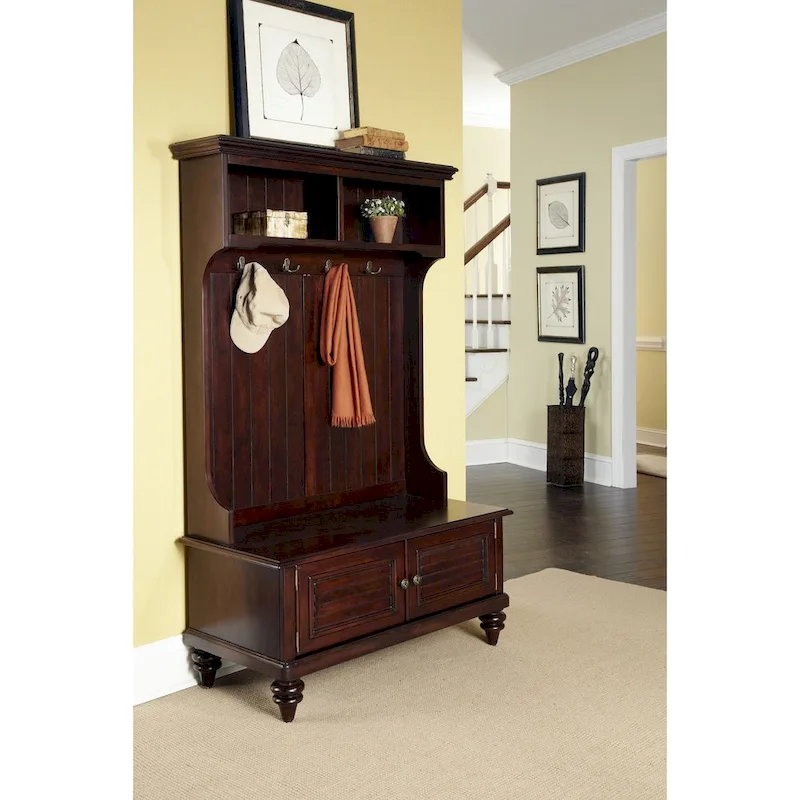 Bermuda Dark Espresso Hall Stand