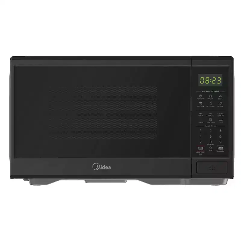 Midea 1.1 cu. ft. Countertop Microwave Oven, 1000W, Small Microwave for Apartment, Dorm, Kitchen