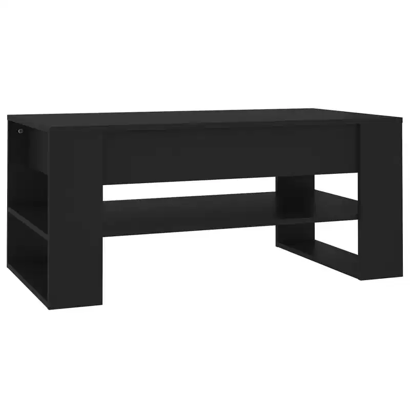 Coffee Table White Engineered Wood Medium Coffee Table