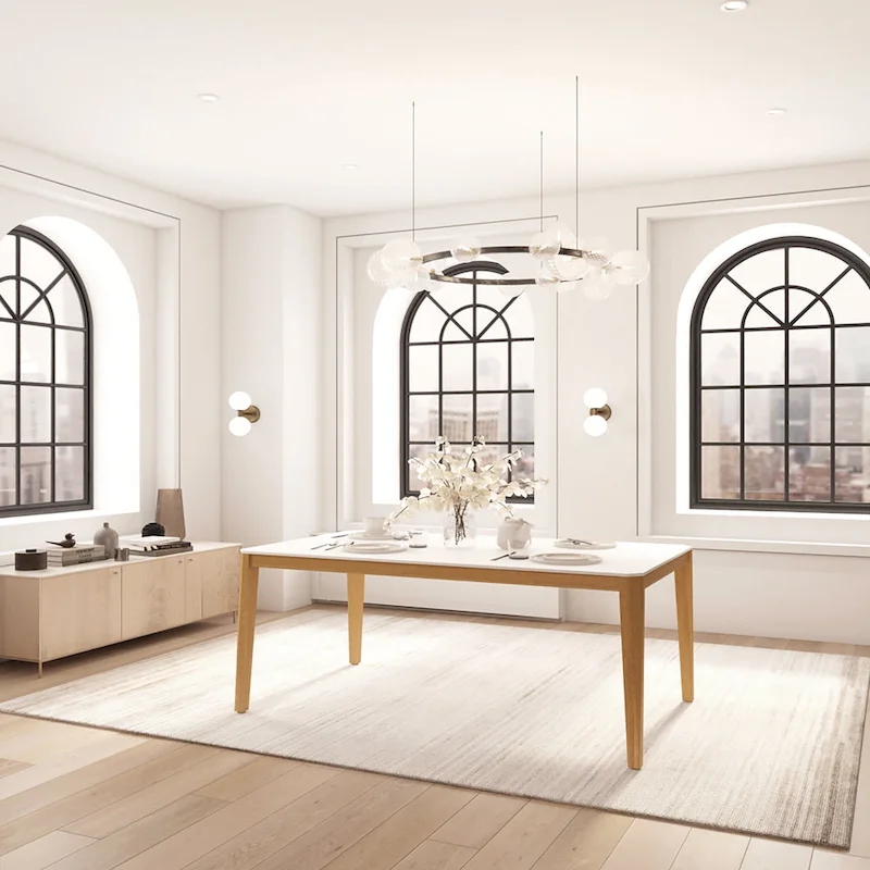 Midtown Concept Valse Indoor Dining Wood Table