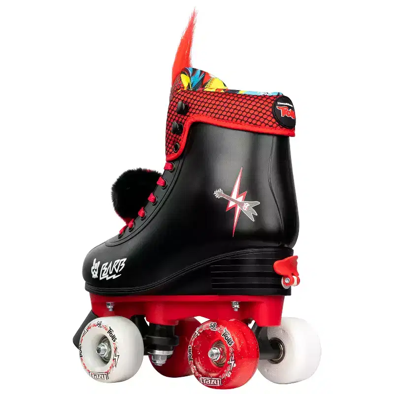Crazy Skates Trolls Size Adjustable Roller Skates - Poppy From The Trolls Movie