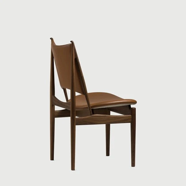 Upholstered Solid Wood Dining Chair