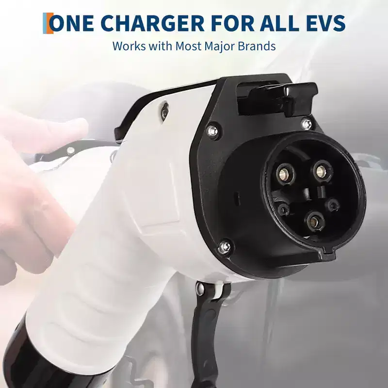 Portable Level 1 EV Charger with Adjustable Current