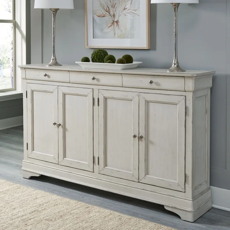 Morrow Bay Wirebrushed Hall Buffet