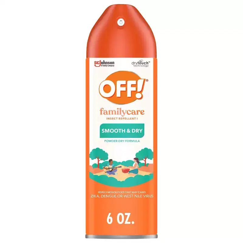 OFF! FamilyCare Mosquito & Insect Repellent Spray Smooth & Dry - 6oz