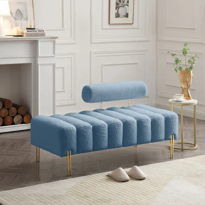 Width Modern End of Bed Bench