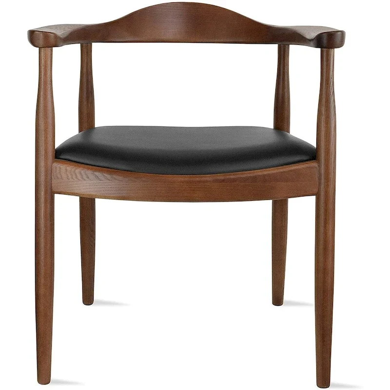 Solid Oak Wood Arm Chair