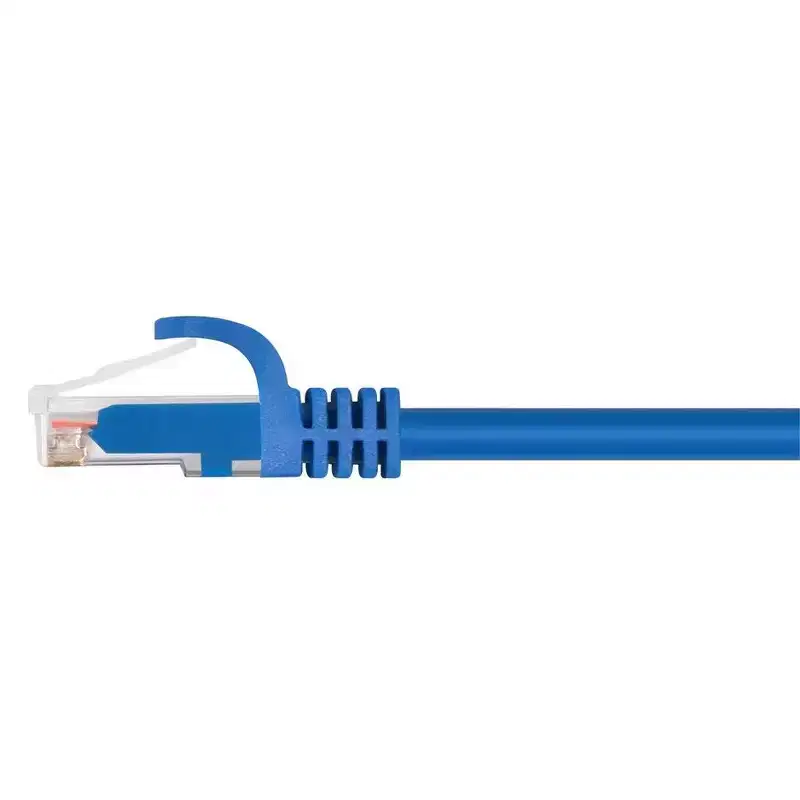 Monoprice Cat5e Ethernet Patch Cable - 30 Feet - Blue | Network Internet Cord - Snagless RJ45, Stranded, 350Mhz, UTP, Pure Bare Copper Wire, 24AWG -