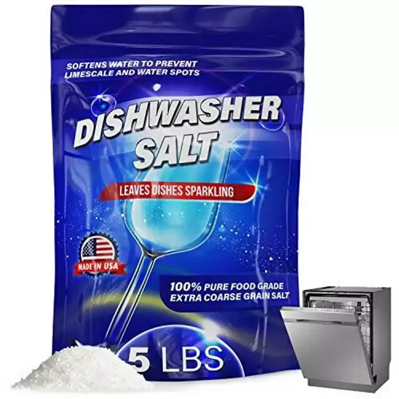 Impresa Dishwasher Salt Water Softener - 5 lbs - Protects From Hard Water Residue and Limescale