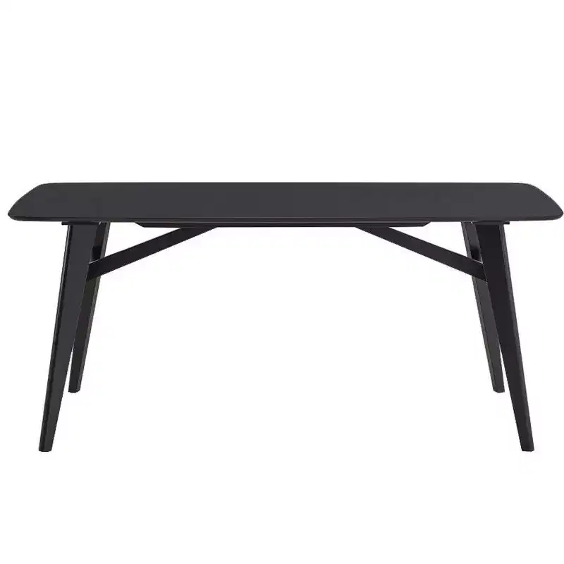 70.87" Eliora Dining Table Black Finish - Acme Furniture